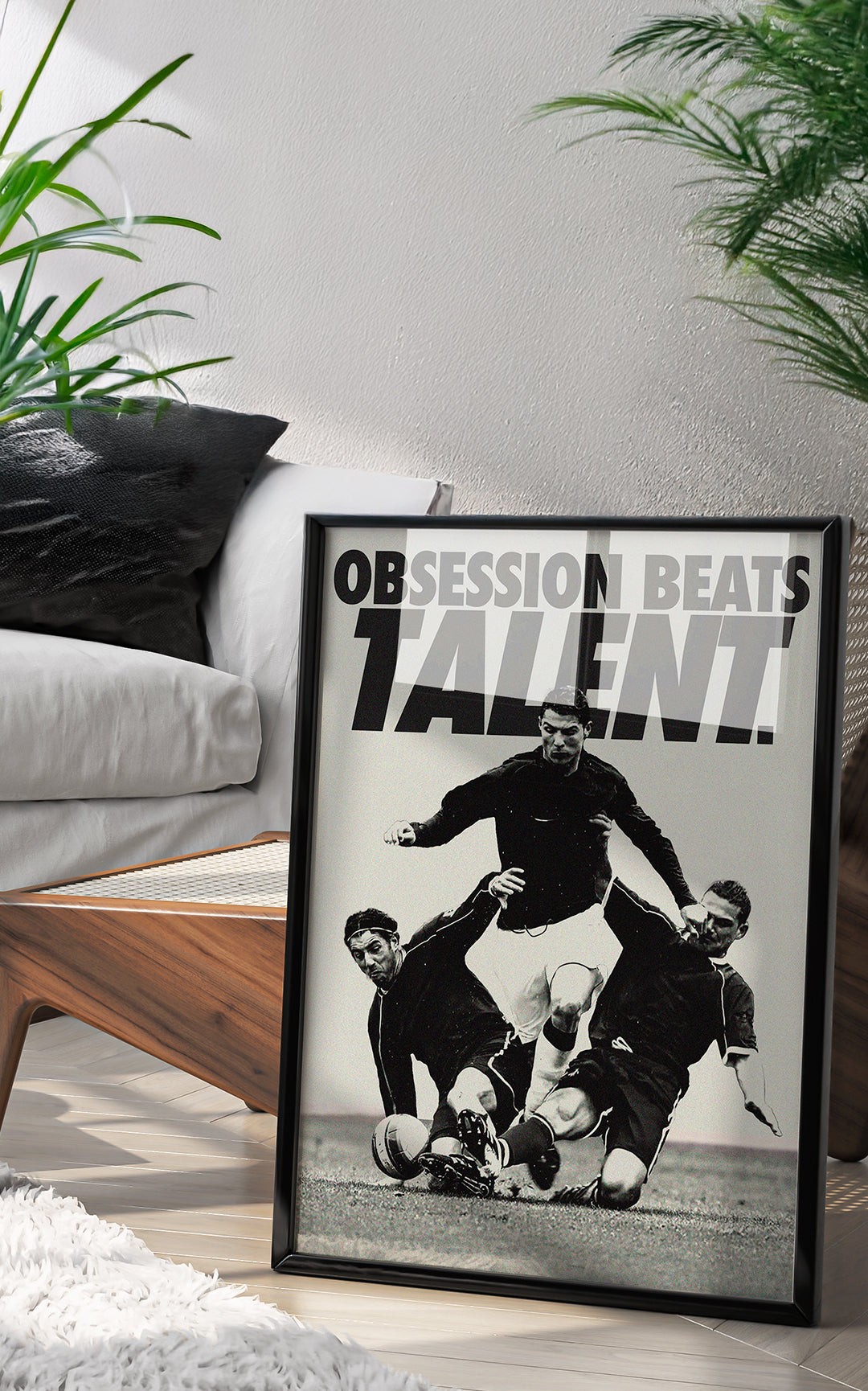 "Obsession beats Talent" - Ronaldo