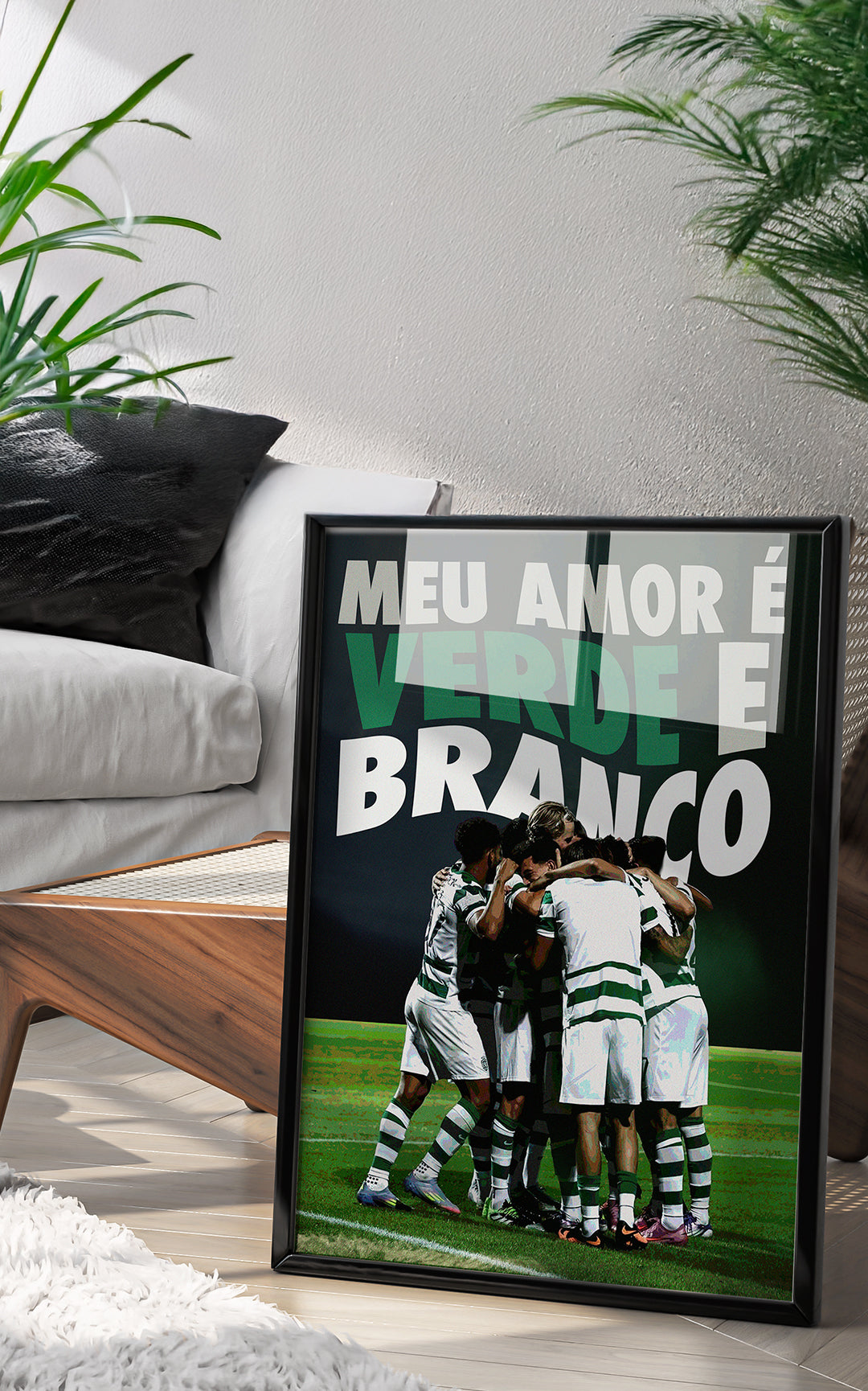 "Meu amor é Verde e Branco"