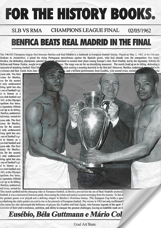 1962 European Champions - SL Benfica
