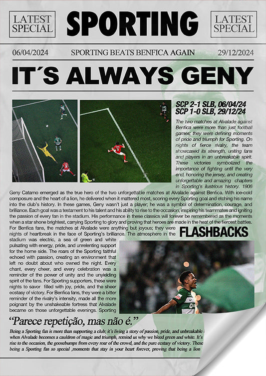 Always Geny, Sporting vs Benfica - Sporting CP
