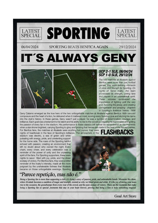 Geny Catamo vs Benfica