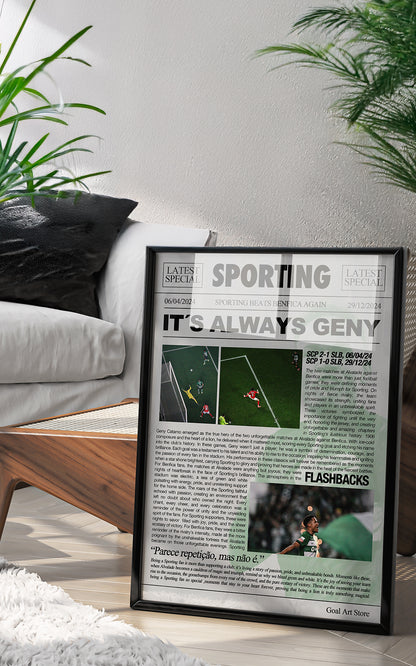 Geny Catamo vs Benfica