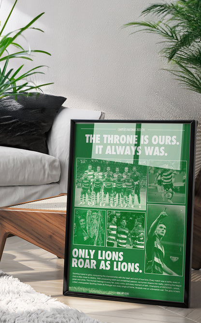 Sporting CP "The Throne is ours. It always was."