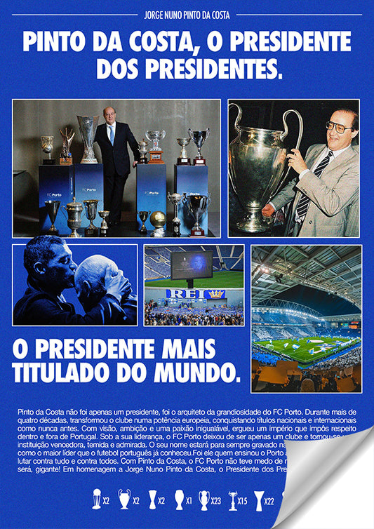 Homenagem Pinto da Costa - FC Porto