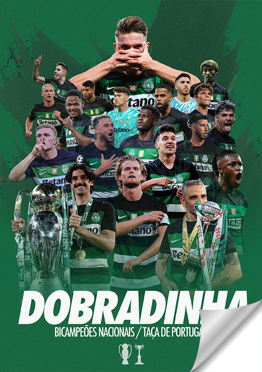 Dobradinha, Bicampeões & Taça de Portugal - Sporting CP