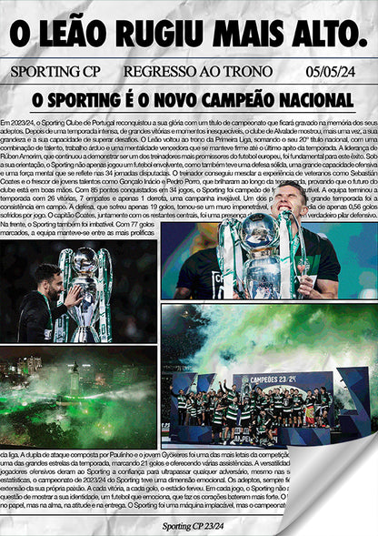Campeão Nacional 2023/24 - Sporting CP
