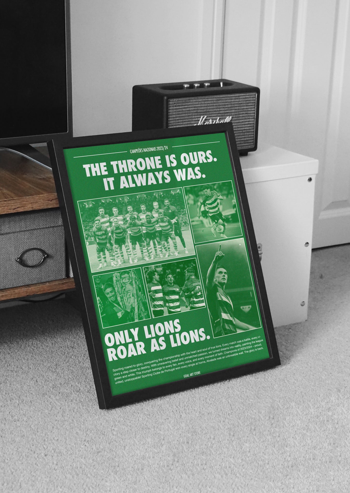 Sporting CP "The Throne is ours. It always was."