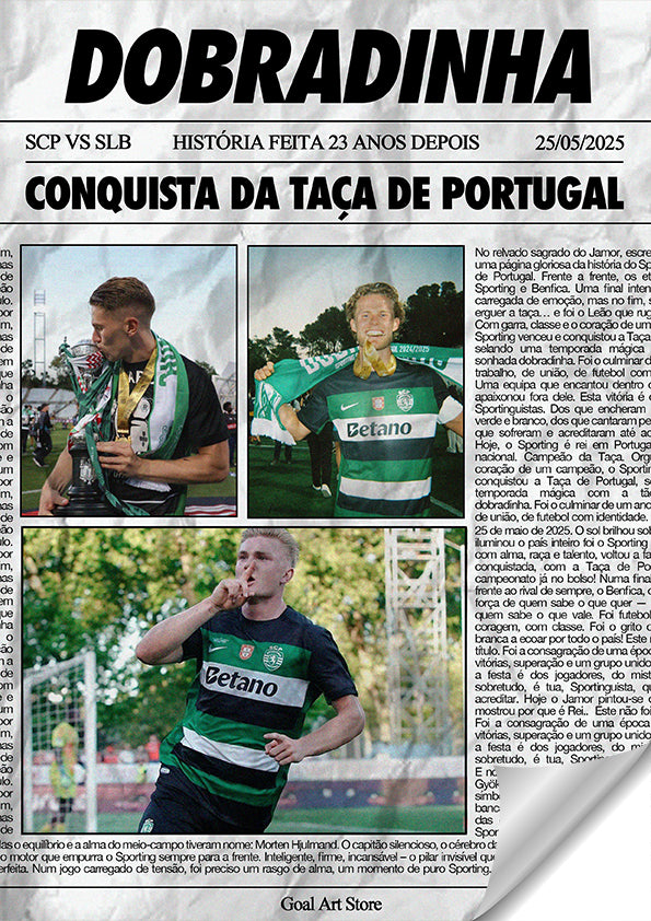 Conquista da Taça de Portugal 2024/25 - Sporting CP