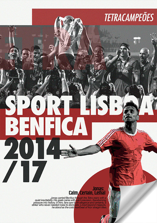 Tetracampeões 2014-17 - SL Benfica