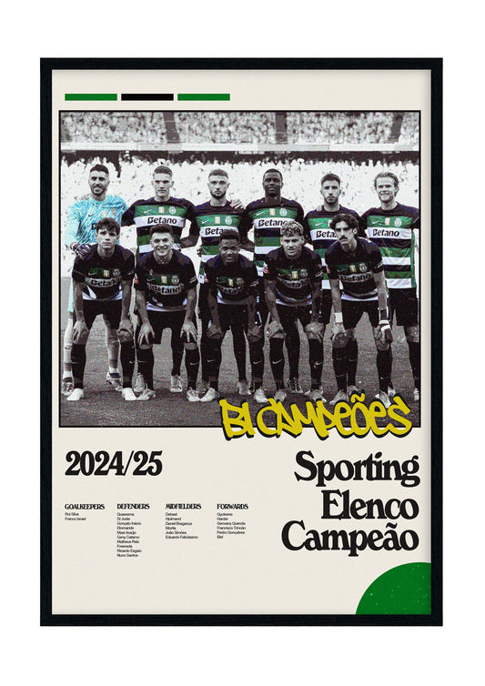 Elenco Campeão - Sporting CP