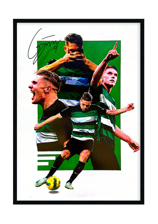 Poster assinado por Viktor Gyökeres - Sporting CP