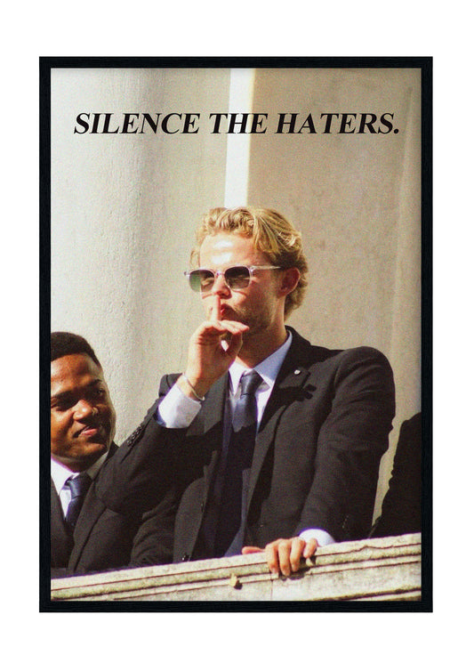 Hjulmand "Silence the Haters"