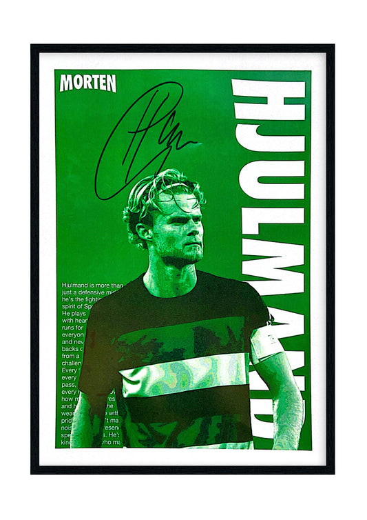 Poster assinado por Morten Hjulmand - Sporting CP
