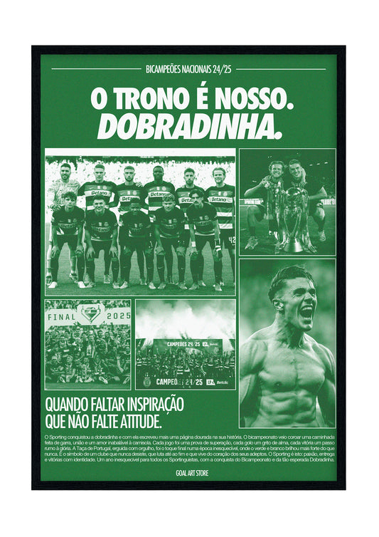 "O trono é nosso" - Sporting CP