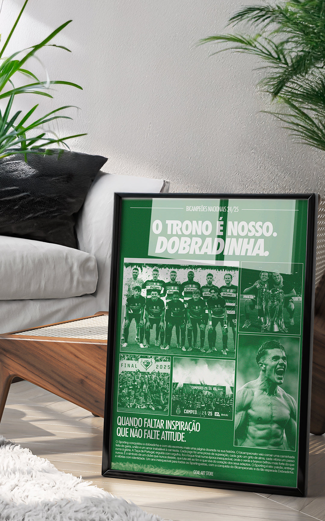 "O trono é nosso" - Sporting CP
